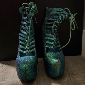 Mermaid heels
